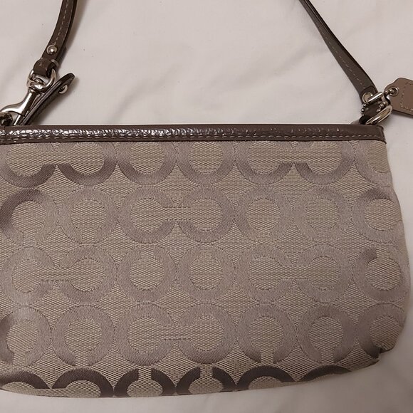 Coach Signature Wristlet - Picture 3 of 9